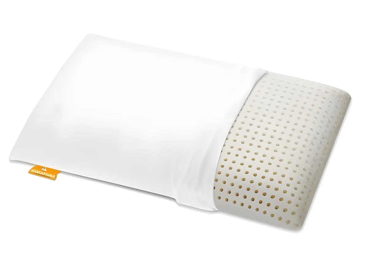 Guanciale in memory foam con federa
